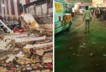 India: One killed, 17 injured after stage collapses in the route of tournament at Delhi’s Kalkaji temple