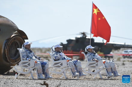 Three astronauts land safely after China’s longest crewed direct mission up to now