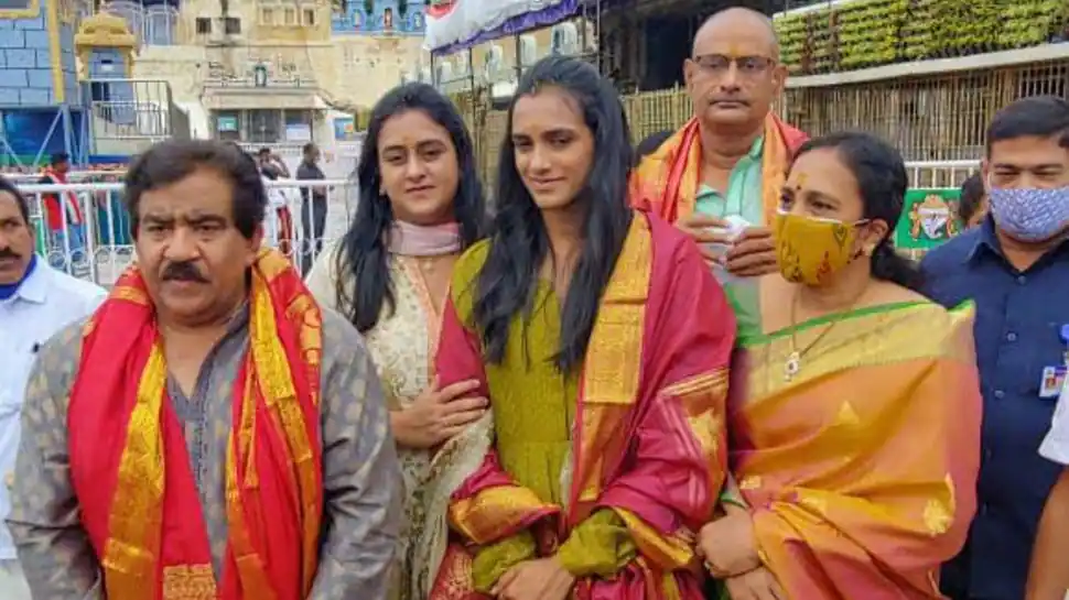 PV Sindhu offers prayers at Tirumala, will commence academy in Visakhapatnam soon