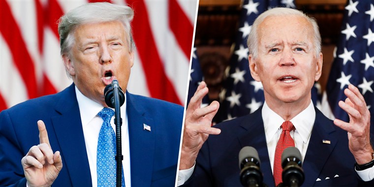 Trump and Biden hit the campaign trail as Supreme Court battle looms