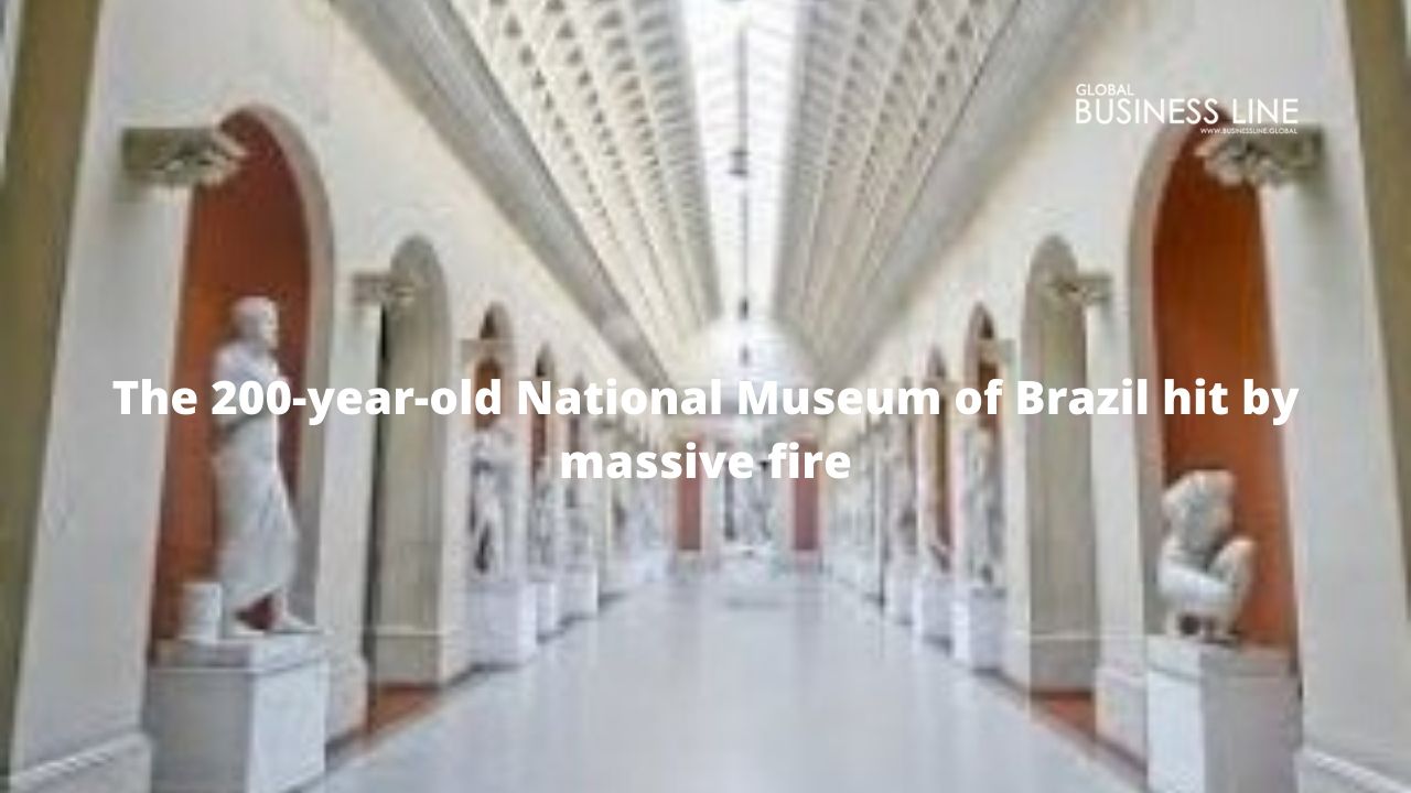 The 200-year-old National Museum of Brazil hit by massive fire