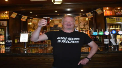 Man visits 51 pubs in lower than 9 hours, submits for Guinness World File