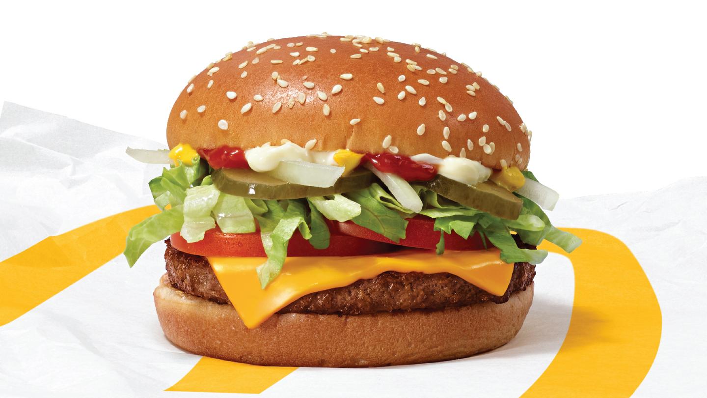 McDonald’s will trial its plant-based fully mostly burger in the US on November 3rd