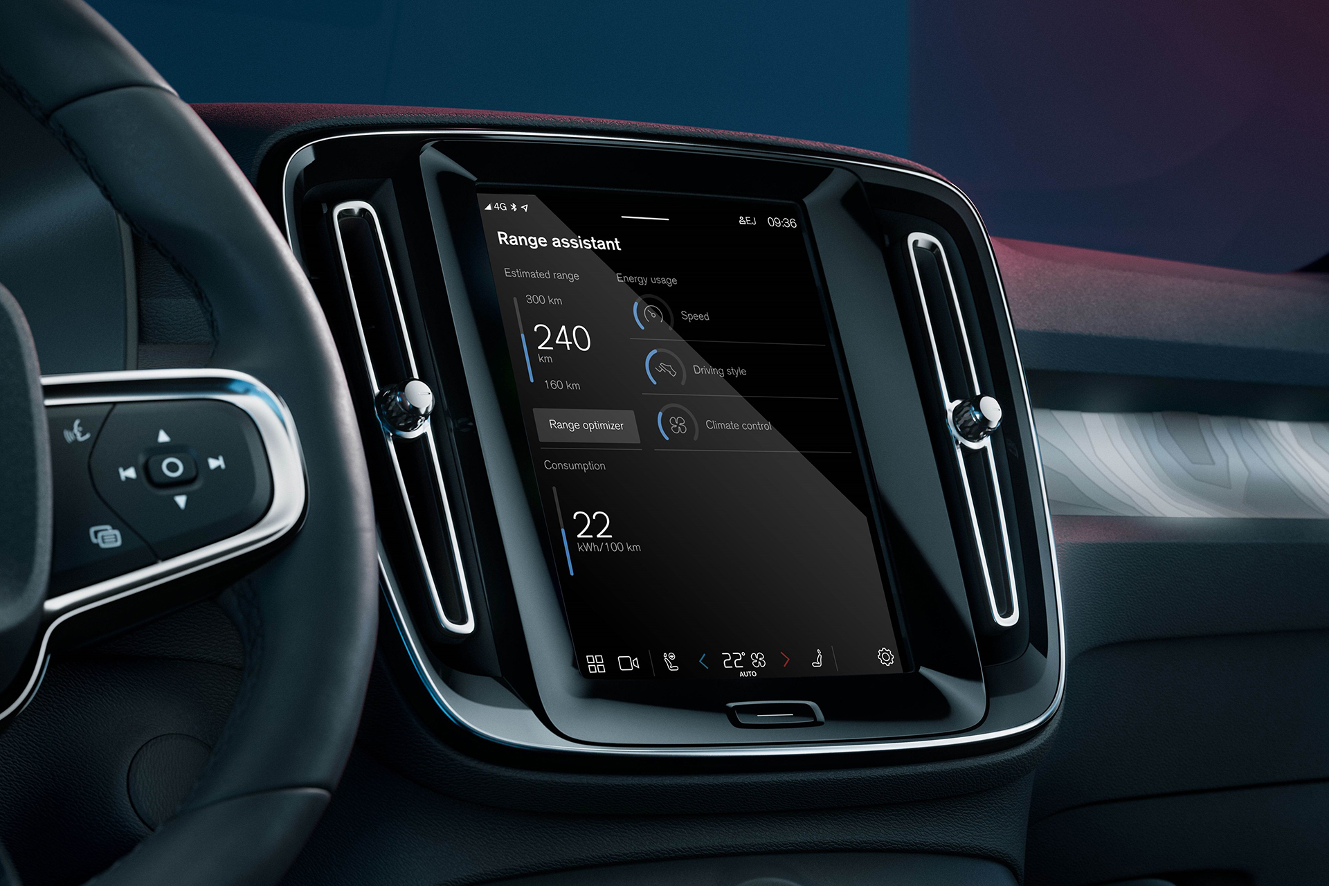 Volvo’s unique in-vehicle app squeezes every final mile out of your EV’s battery