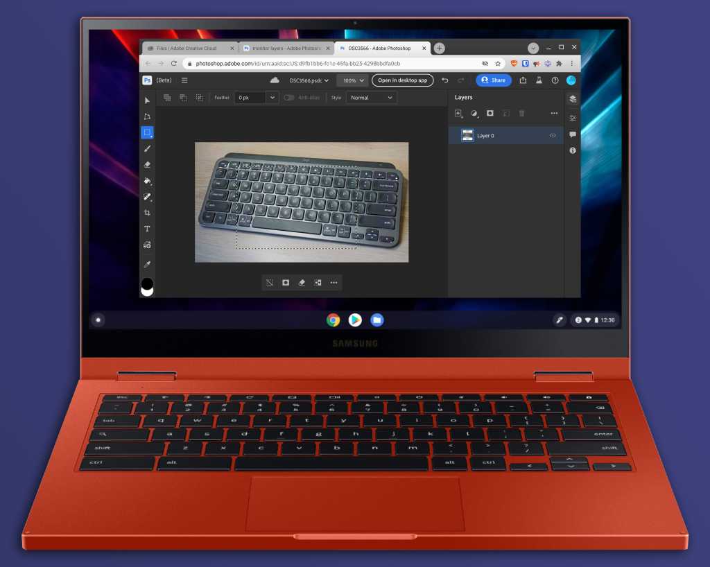 Adobe Photoshop at final comes to the browser, and Chromebooks