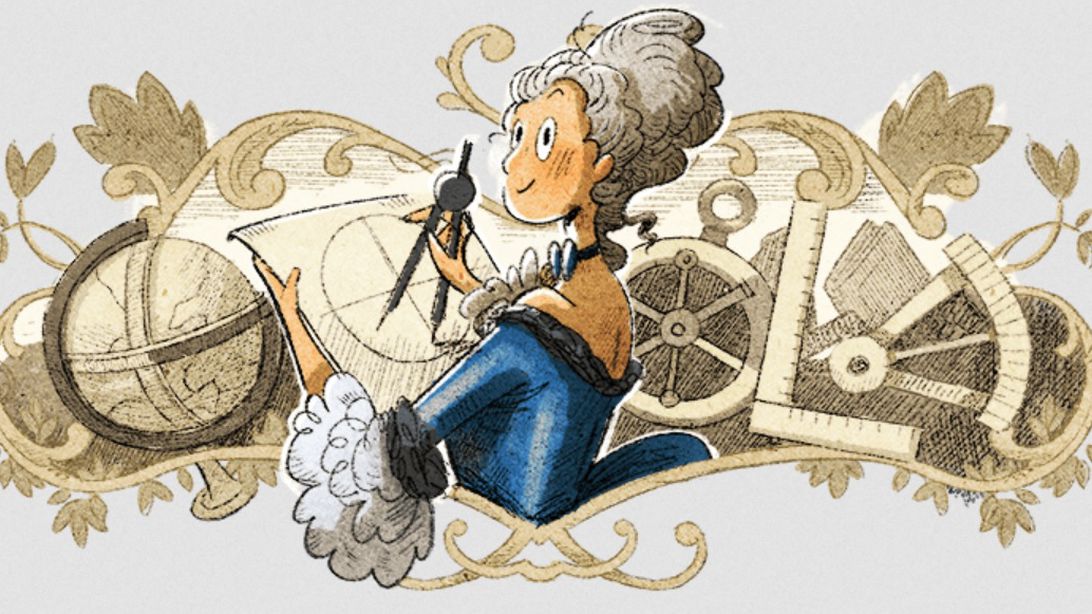 Google Doodle honors French mathematician Émilie du Châtelet