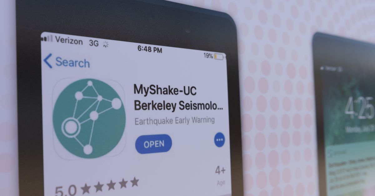 An app gave main seconds of warning before a most main California earthquake