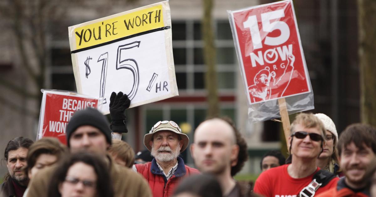 Minimum wages are going up all the scheme in which by the US this year