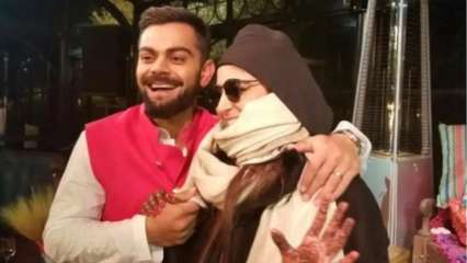 Virat Kohli and Anushka Sharma are all smiles in this UNSEEN goofy image