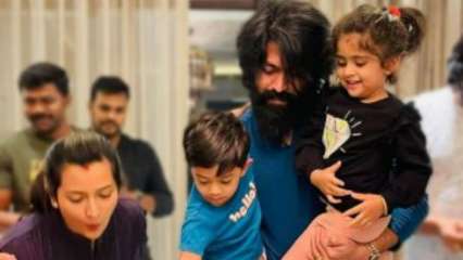 Inner ‘KGF: Chapter 2’ superstar Yash’s intimate birthday with wife Radhika and young other folks
