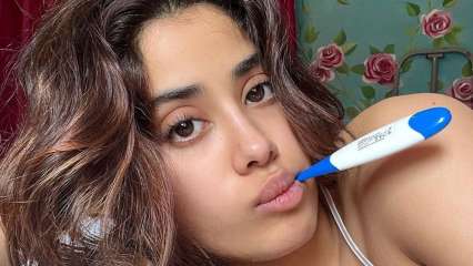 Janhvi Kapoor shares a cryptic submit about being down with fever, watch pic