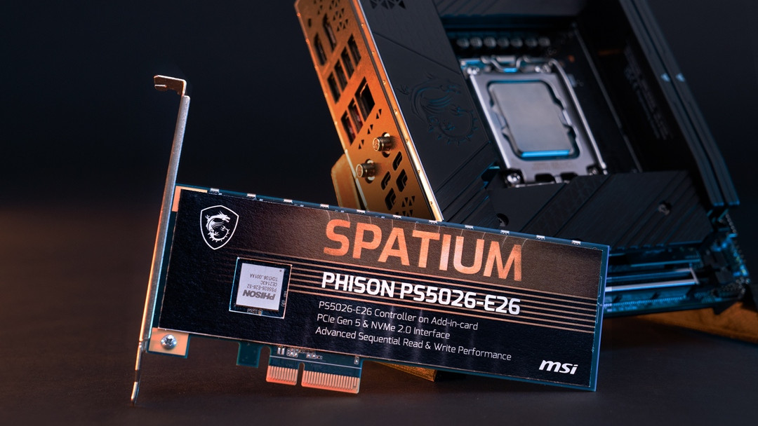 MSI teases a PCIe 5.0 SSD that’s jaw-droppingly snappily