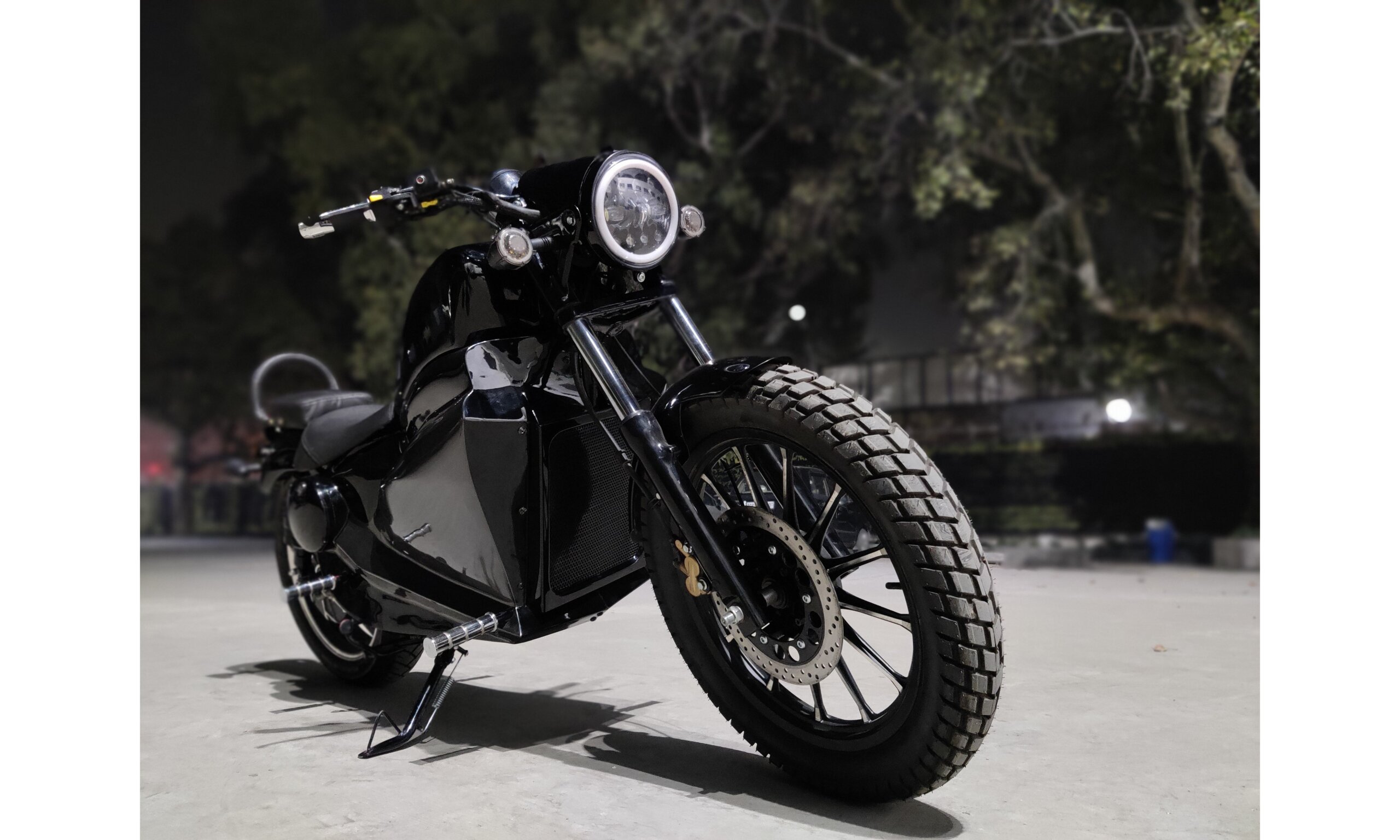 Mazout hypes its inaugural EV as India’s first electric cruiser bike