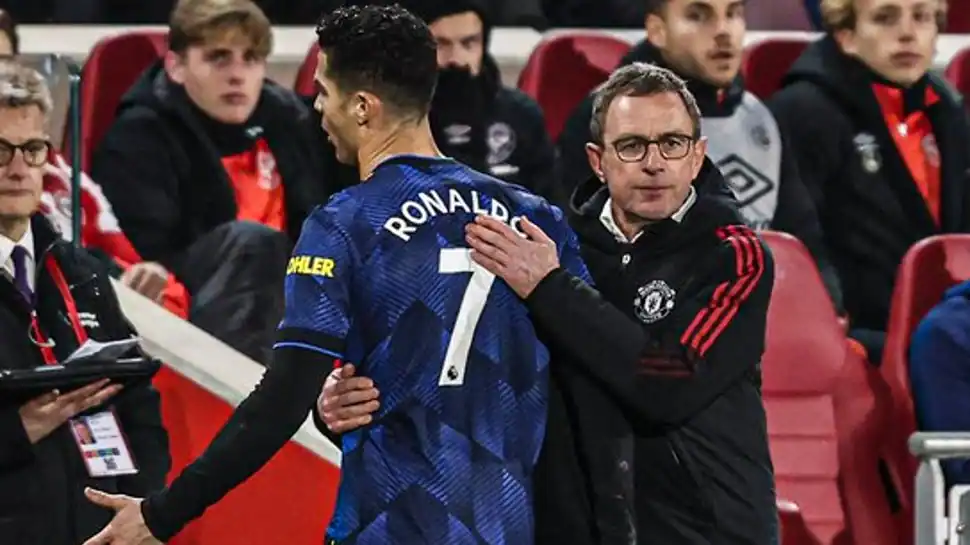 Manchester United boss Ralf Rangnick plays down Cristiano Ronaldo rant