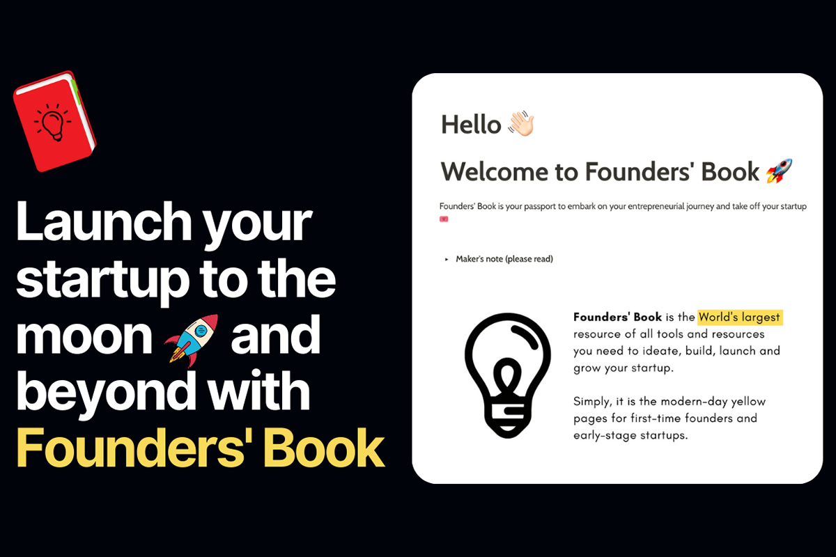 Delivery up your commerce on the honest foot with the Founders’ Book, staunch $seventy nine