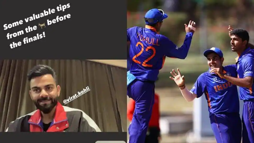Virat Kohli tells THIS to India colts earlier than U19 World Cup closing against England