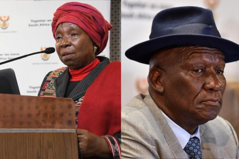Easiest of 2021: Dlamini-Zuma, Cele recommend level 4 lockdown for 30 days to curb Covid-19 conditions