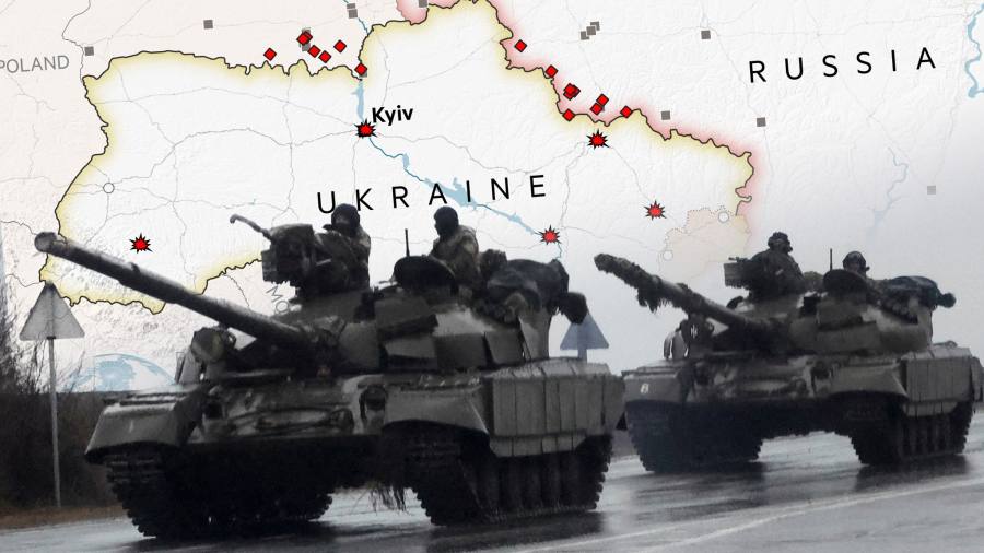 Monitoring Russia’s invasion of Ukraine in maps
