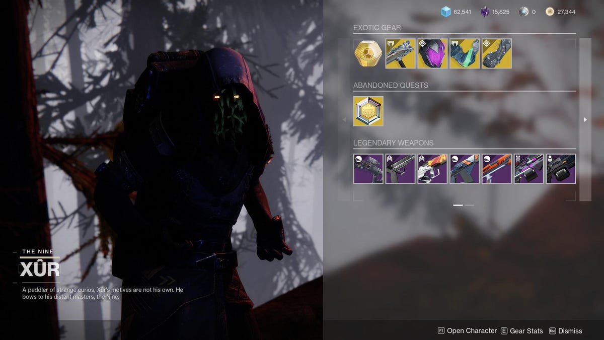 Future 2’s Broken Xur Is Selling A God Roll, Must-Luxuriate in Weapon This Weekend