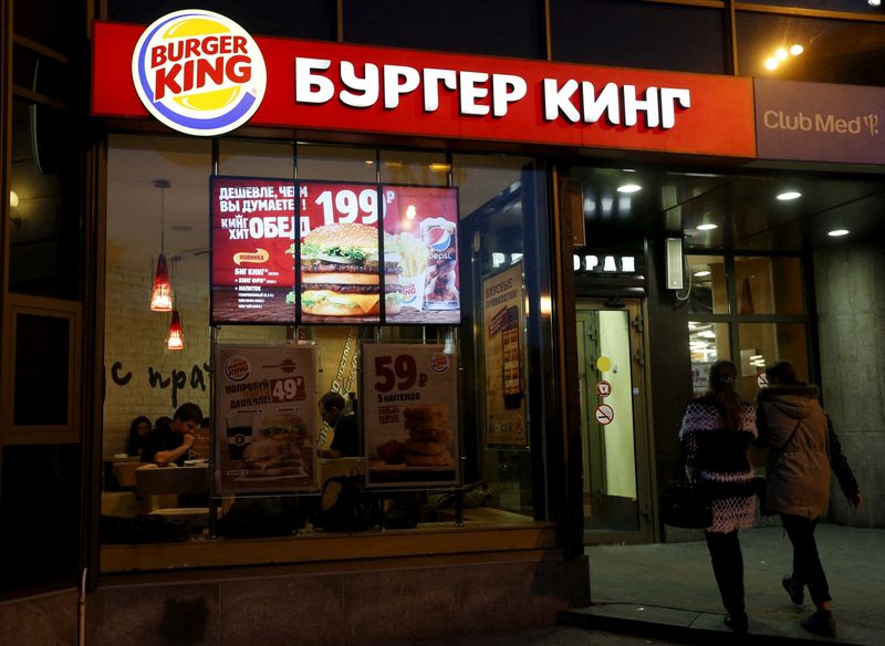 Burger King says Russia operator ‘refused’ to shutter restaurants