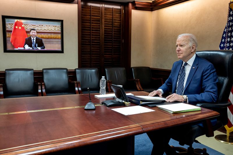Biden says Xi knows that China’s future is linked to West