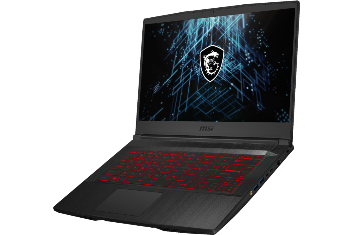This MSI laptop with an RTX 3060 inside is an absolute lift at $800