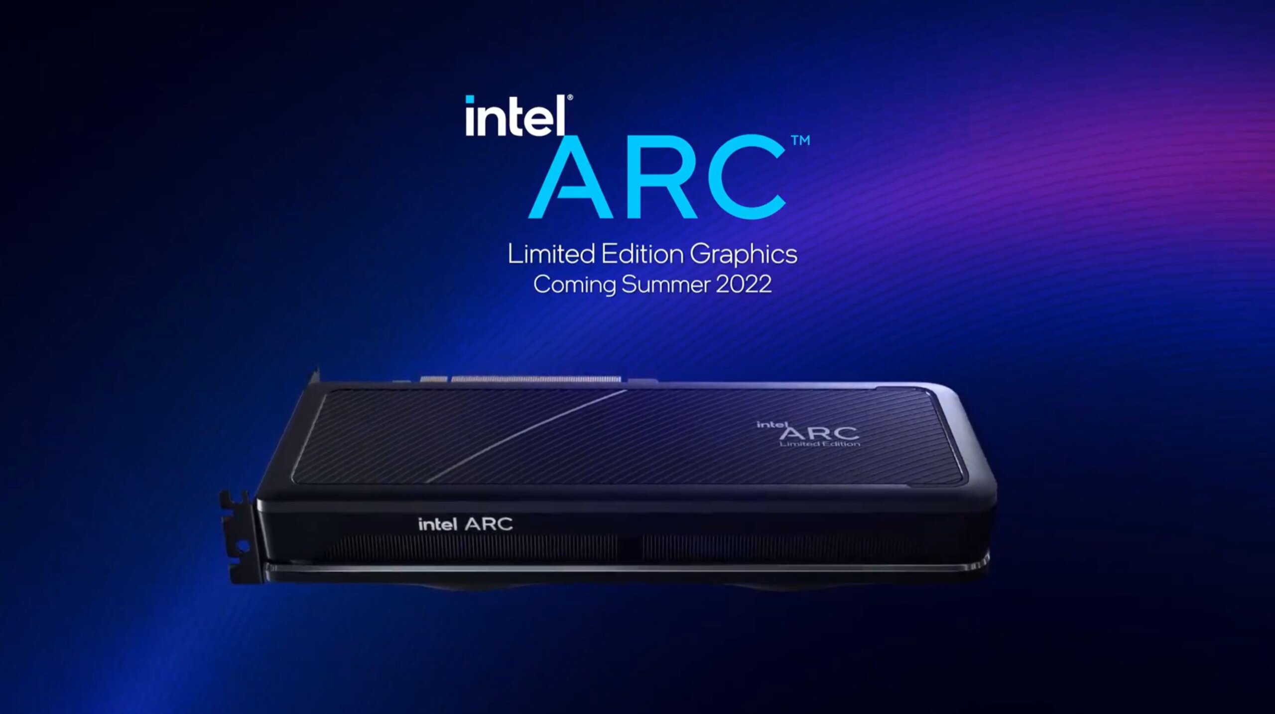 Right here’s your first secret agent at Intel’s Arc Restricted Edition graphics card
