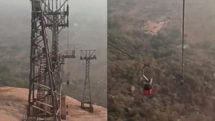 Deogarh ropeway accident: Viral video shows how the mishap took field