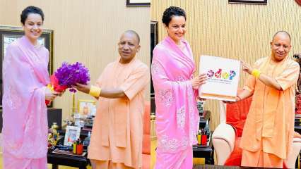 Kangana Ranaut meets UP CM Yogi Adityanath, pens appreciation veil for him