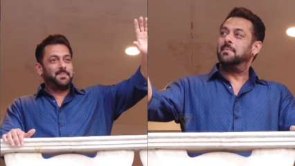 Salman Khan waves at fans on the occasion of Eid, video goes viral