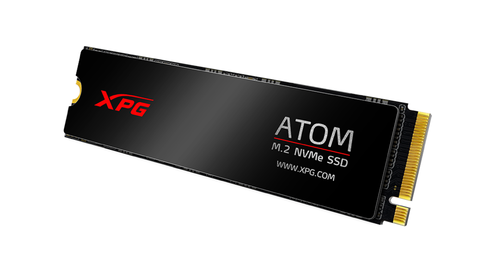 XPG launches new ATOM 50-sequence PCIe Gen4 NVMe SSDs thru Amazon in the EU