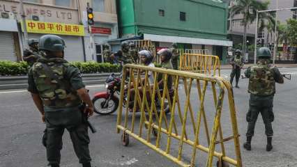 India sending troops to Sri Lanka amid escalating protests? High Rate refutes rumours