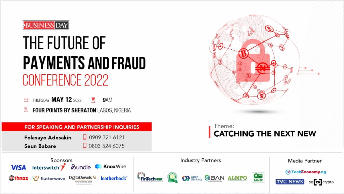 BusinessDay to Host Scheme forward for Funds and Fraud Conference 2022