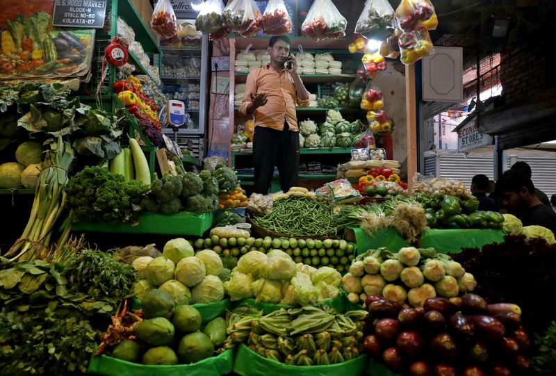 India user price inflation hits eight-year high on food, strength expenses