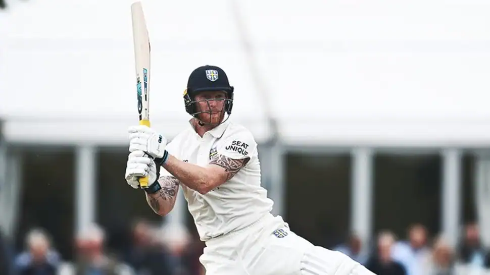 WATCH: Ben Stokes smashes 5 sixes, 1 four in single over, finishes with 161 off 88 on return to County cricket