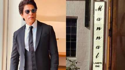 Shah Rukh Khan’s dwelling Mannat’s new nameplate of Rs 25 lakh goes missing?