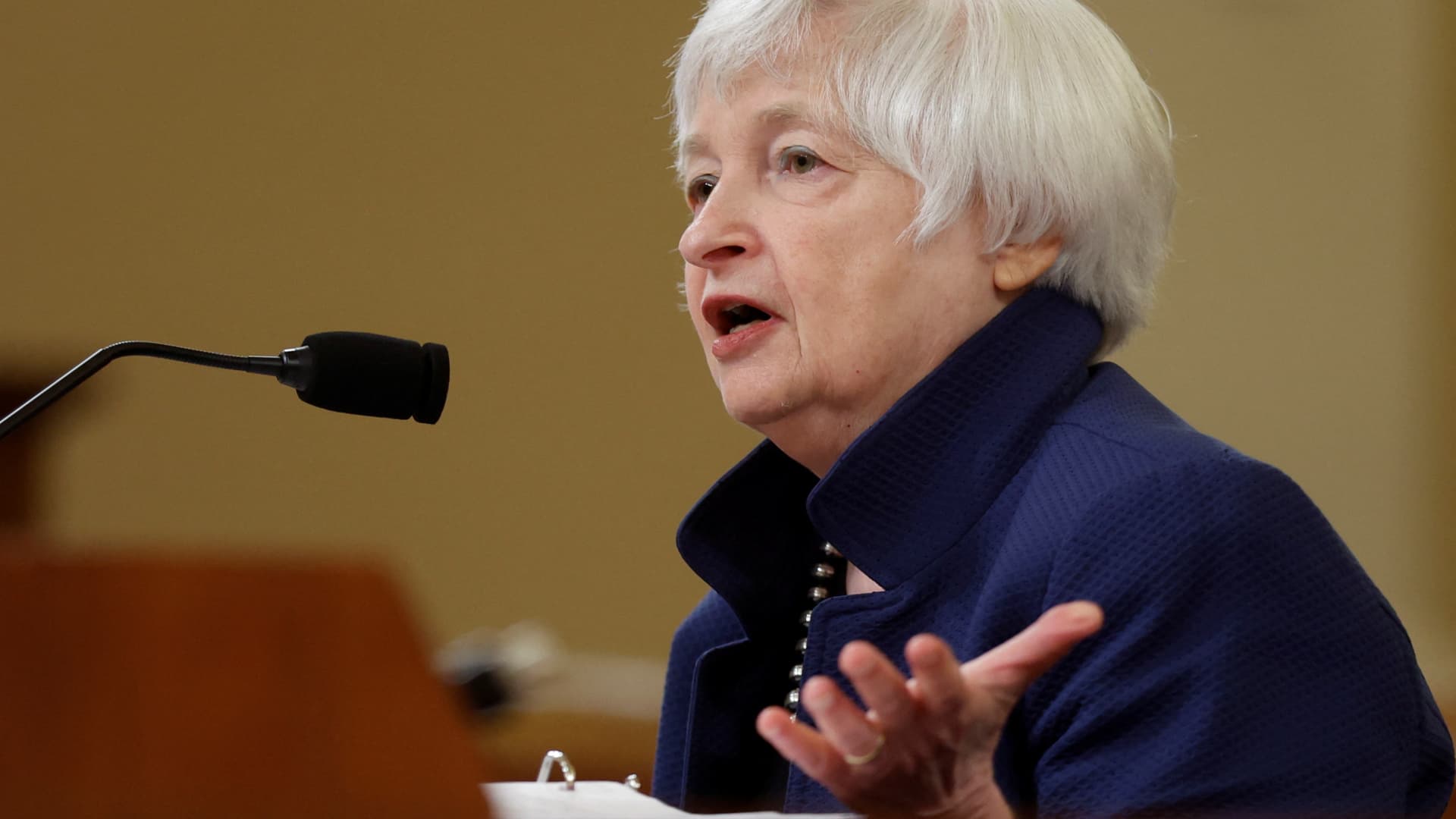 U.S. recession is no longer ‘inevitable,’ but inflation is ‘unacceptably high,’ Treasury Secretary Yellen says