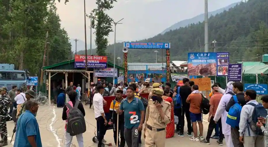 Excessive alert all over Jammu and Kashmir as Amarnath Yatra starts