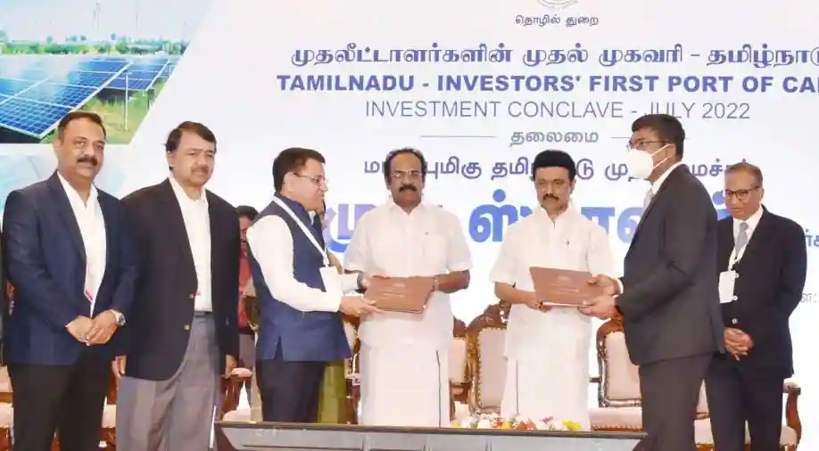 75,000 jobs would maybe be created: Tamil Nadu govt inks MoUs worth Rs.1.25 tn with home, foreign firms