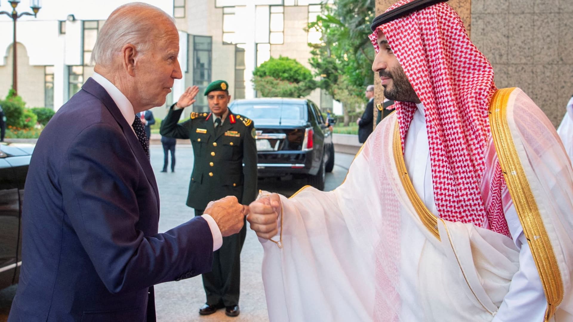 Biden fist bumps Saudi Prince MBS after condemning Jamal Khashoggi killing