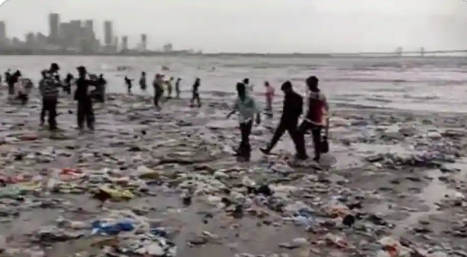 Perceive | Nature’s return gift: Mumbai beach awash with tonnes of plastic, video raises questions