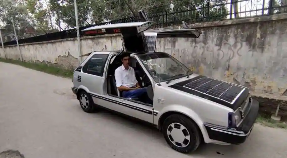 Kashmiri Instructor makes a solar automobile, Indian automobile producers provide to form further