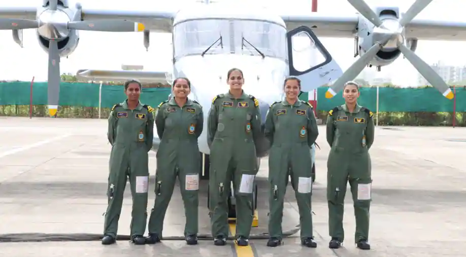 In a vital, Indian Navy’s all-ladies aircrew conducts surveillance mission over Arabian Sea