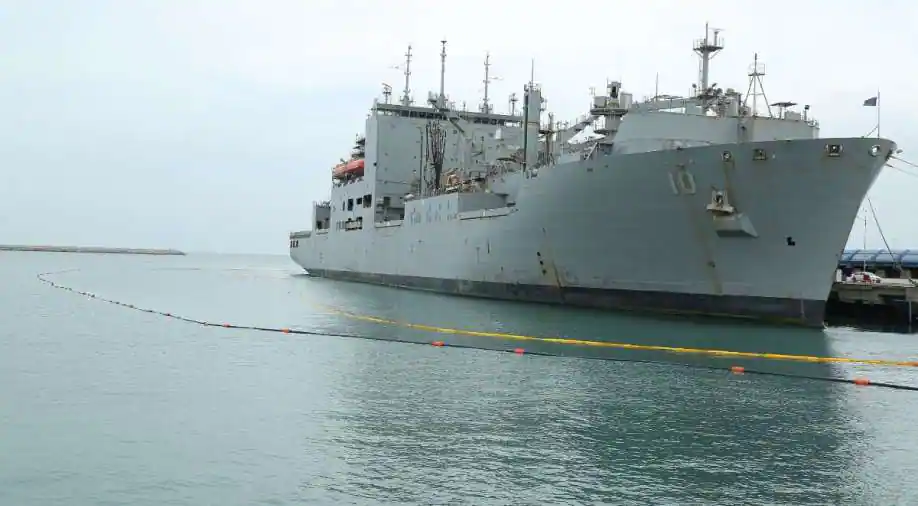 USNS Charles Drew: A floating gasoline put, grocery & hardware store, post design of industrial