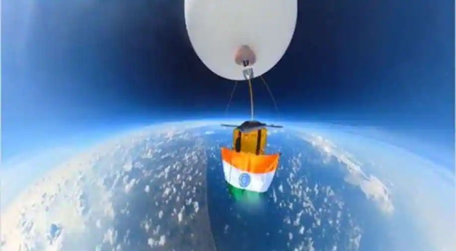 Ogle: Indian national flag unfurled 30 kilometres above the planet
