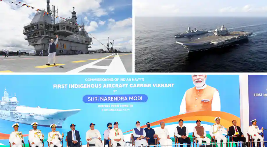 PM Modi commissions INS Vikrant, India’s first indigenous plane carrier
