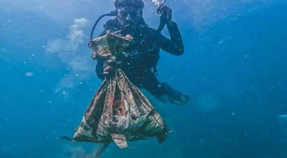 India’s Fly Guard divers attention-grabbing coral reef zones, engage away ghost nets