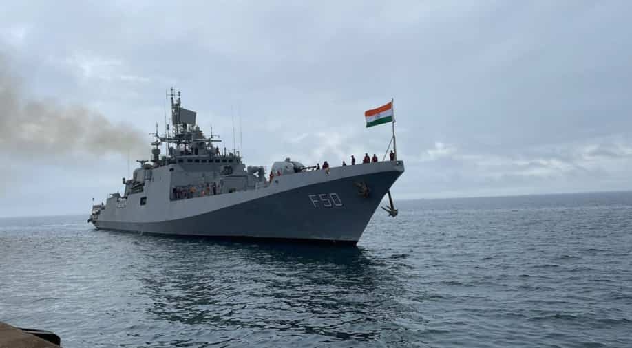 INS Tarkash is India’s first-ever warship to patrol Gulf of Guinea; 41-day mission performed