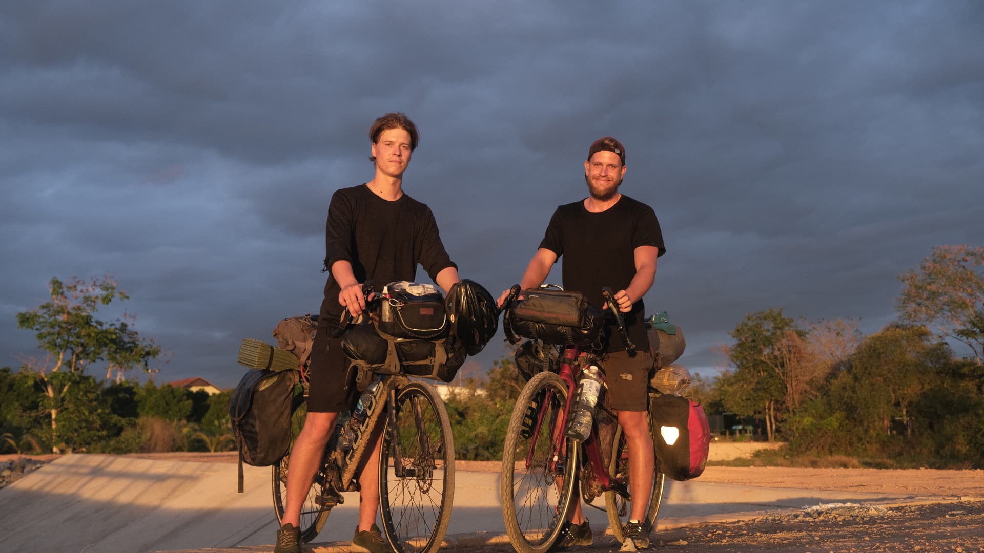 To flee the rat bustle, this pair cycled 15,000 km along the route from Finland to Singapore