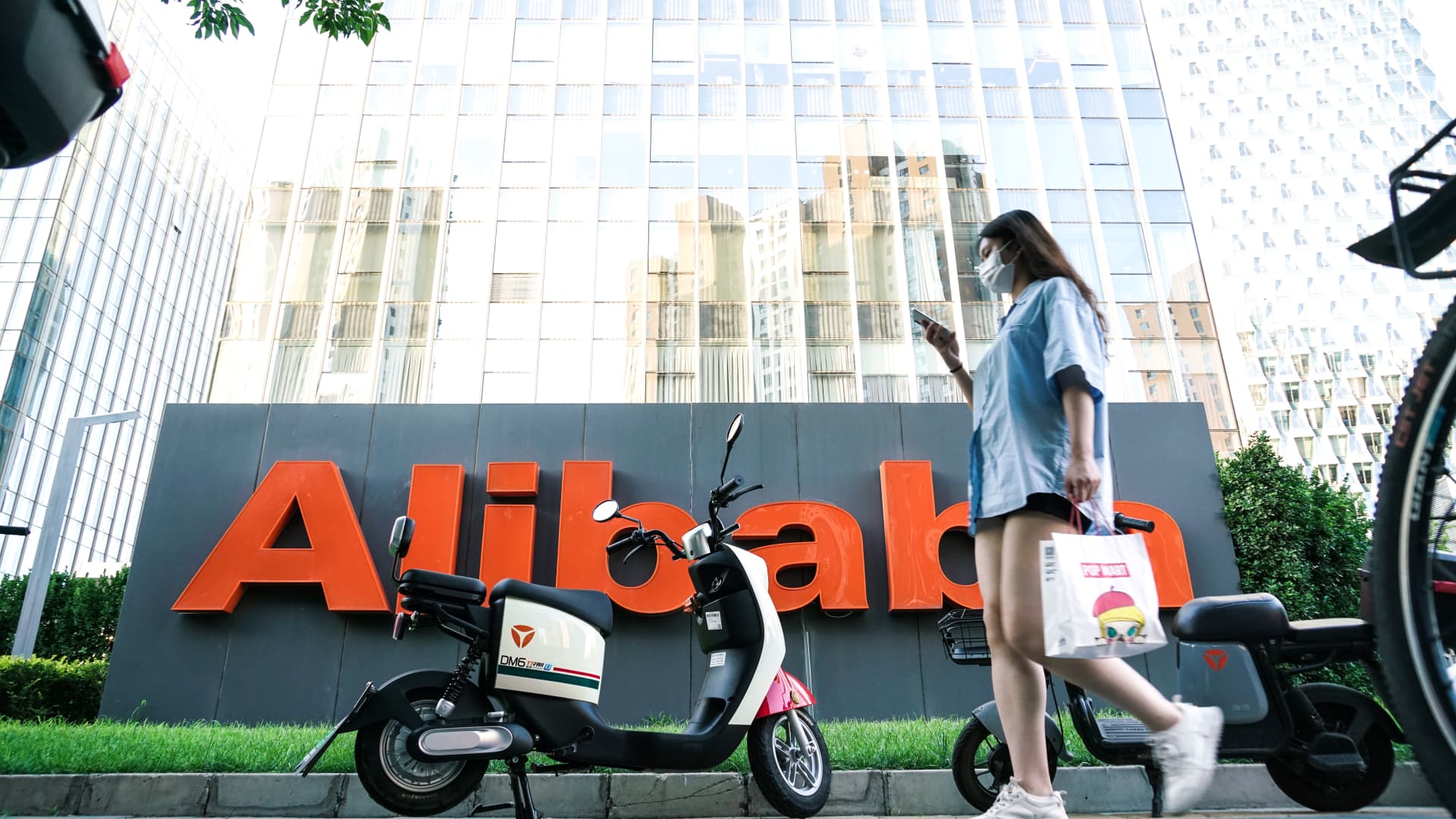 Alibaba to separate into 6 devices and explore IPOs; shares pop 9%